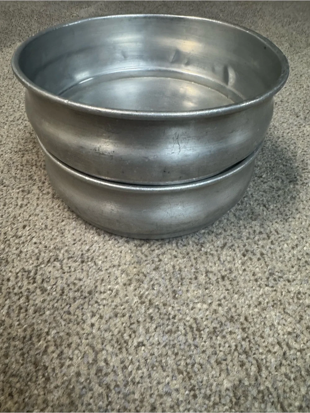 Unbranded Silver Metal Baking Pans (Set of 2)